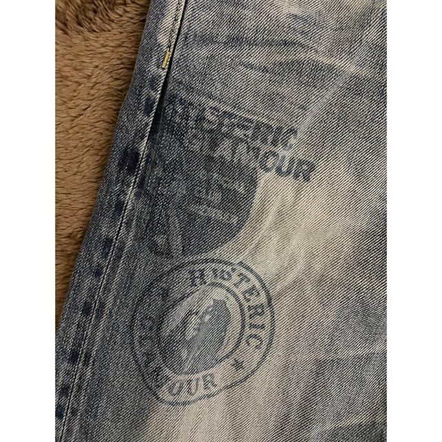 HYSTERIC GLAMOUR(ヒステリックグラマー)のHYSTERIC GLAMOUR ヒステリックグラマー　スタッズデニム　キムタク メンズのパンツ(デニム/ジーンズ)の商品写真