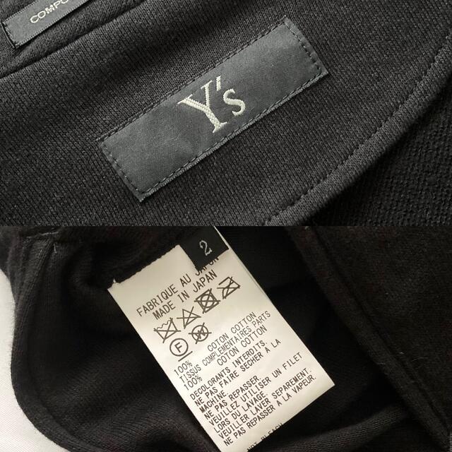 Y's - Y's 21AW フリース ショールカラー コート 黒2の通販 by baum 10