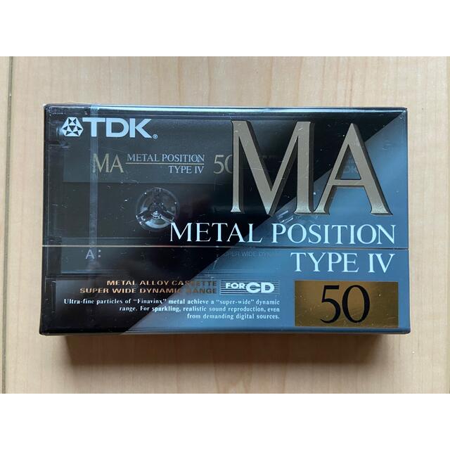 カセットテープ　メタル　ハイポジ　TDK MA50、SR70