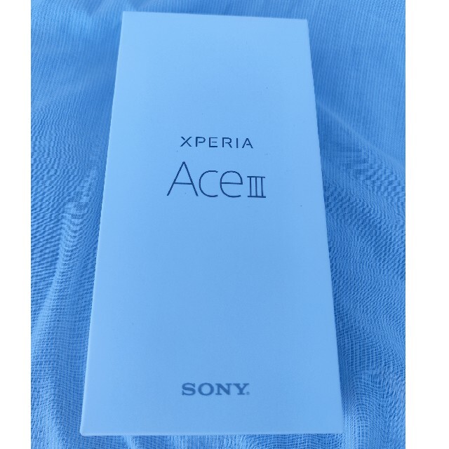 SONY Xperia Ace III SOG08 ブルー　新品未使用品　UQ版