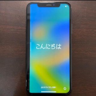 アップル(Apple)のiPhone X 256GB スペースグレイ SIMフリー(スマートフォン本体)