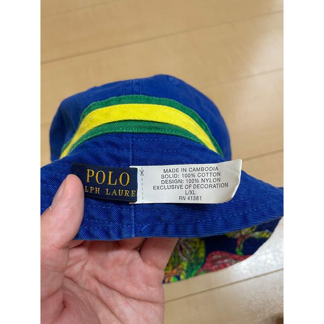 POLO RALPH LAUREN(ポロラルフローレン)のPOLO RALPH LAUREN SWIM バケットハット　リバーシブル メンズの帽子(ハット)の商品写真