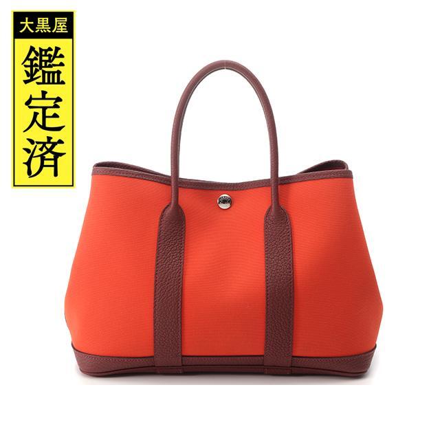 HERMES - HERMES 　ガーデンTPM　ネゴンダ　トワル　オレンジポピー【431】