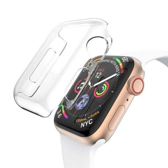 アップルウォッチ Applewatch 保護ケース クリア カバー 44mm F メンズの時計(腕時計(デジタル))の商品写真