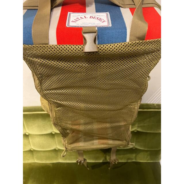日本最級 ネイタルデザイン FOLDING KAMPING SHELF レトロストライプ ...
