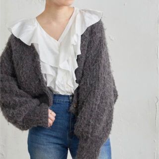 ナチュラルクチュール(natural couture)の【WEB限定】おしゃれラッフルデザインブラウス(シャツ/ブラウス(長袖/七分))