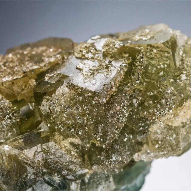 モロッコ フローライト パイライト C654 天然石 原石 鉱物標本 鉱石 蛍石