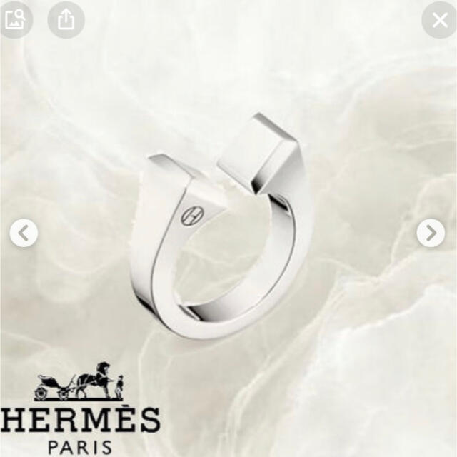 Hermes(エルメス)のクルードフォルジュ　エルメス　リング レディースのアクセサリー(リング(指輪))の商品写真