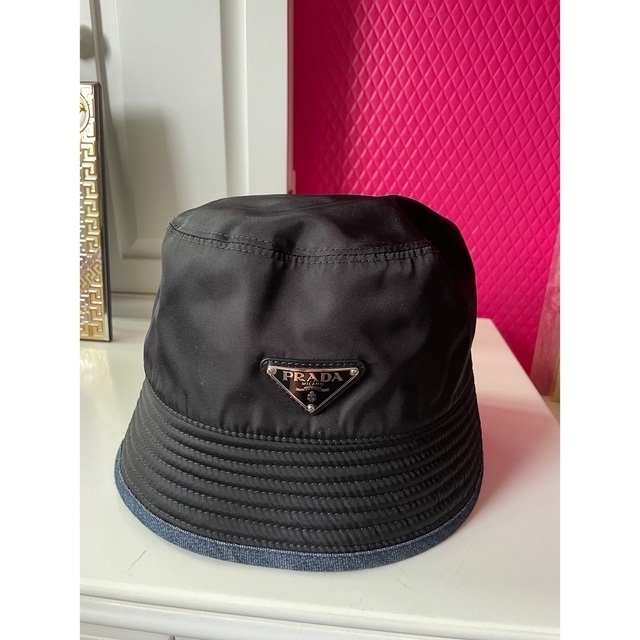 PRADA(プラダ)のプラダ　ハット　Sサイズ レディースの帽子(ハット)の商品写真