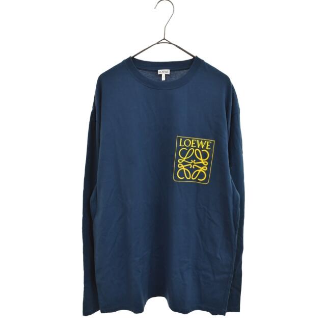 LOEWE ロエベ アナグラム フェイクポケット ロングスリーブ Tシャツ LOEWE ロエベ アナグラム フェイクポケット ロングスリーブ Tシャツ