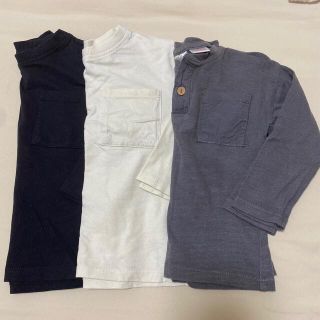 ザラキッズ(ZARA KIDS)のZARA 無地　ロンT まとめ売り(Tシャツ/カットソー)