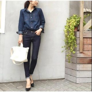 デザイナー enof デニムシャツ 完売品 ホワイト jWdPZ-m90087714181 ...