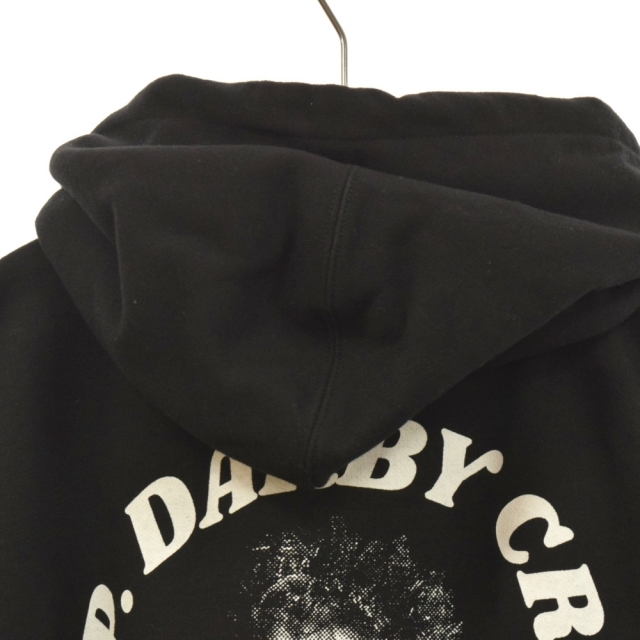 XLARGE(エクストララージ)のX-LARGE エクストララージ ×PLEASURES RIP DARBY PULLOVER HOODED SWEAT スウェット プルオーバーパーカー ブラック 01183232 メンズのトップス(パーカー)の商品写真