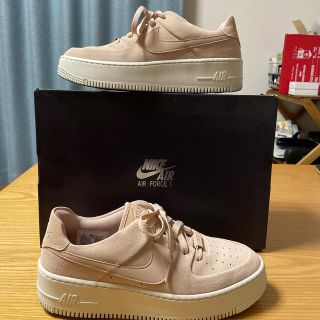 ナイキ(NIKE)の【NIKE】ｳｨﾒﾝｽﾞｴｱﾌｫｰｽ1 SAGE LOW 26㎝(スニーカー)