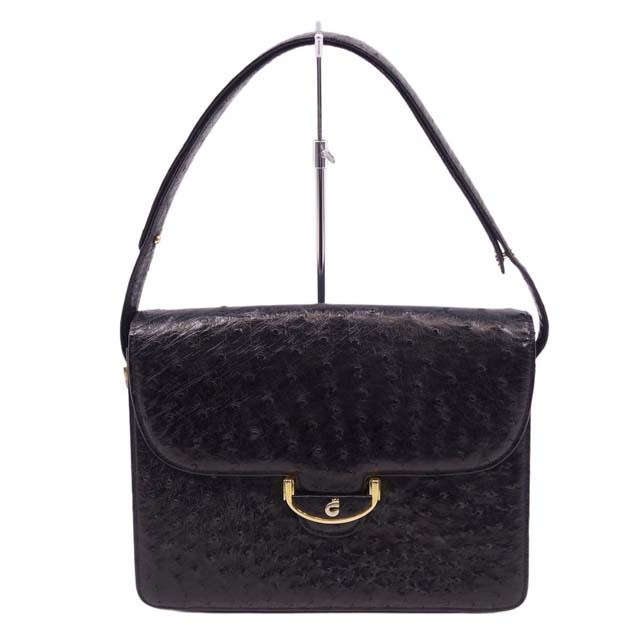 COMTESSE - コンテス バッグ オーストリッチ 2way ショルダー レザー
