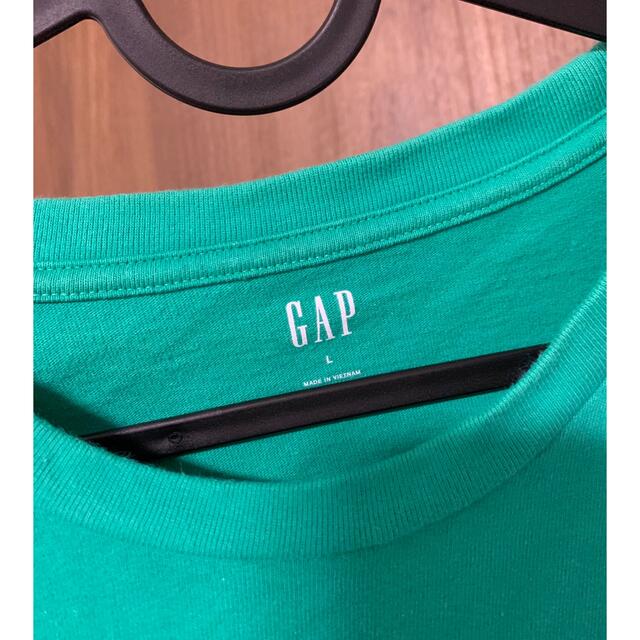 GAP(ギャップ)のGAP Tシャツ グリーン レディースのトップス(Tシャツ(半袖/袖なし))の商品写真