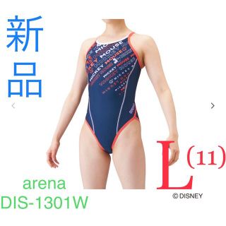 アリーナ(arena)のarena スーパーフライバック ディズニー DIS-1301W L NVRD(水着)