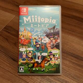 ニンテンドースイッチ(Nintendo Switch)のMiitopia Switch ミートピア　中古(家庭用ゲームソフト)
