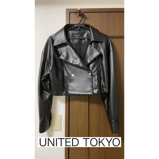 UNITED TOKYO ライダースジャケット レザージャケット(ライダースジャケット)