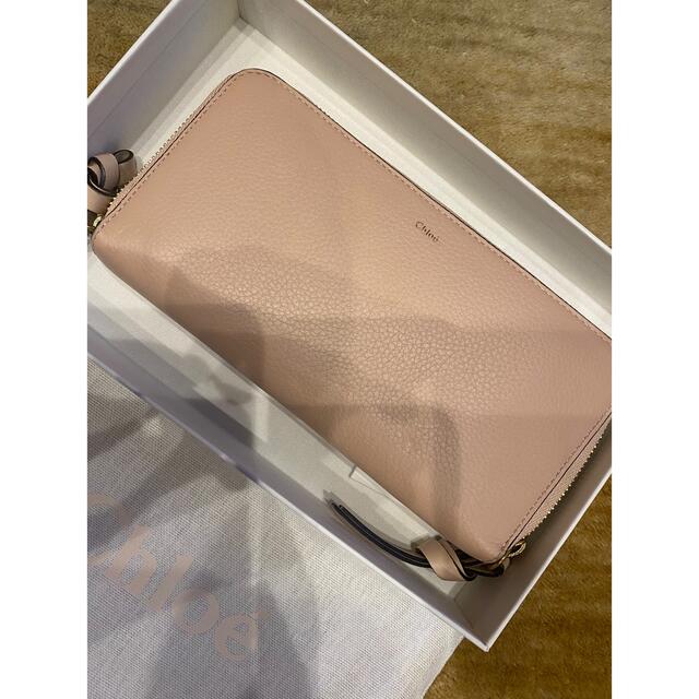 Chloe 長財布 ピンク - 財布