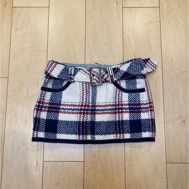 31日迄☆90s vintage tommy girl low waist sk レディースのスカート(ミニスカート)の商品写真