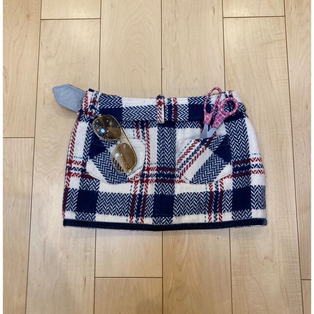 31日迄☆90s vintage tommy girl low waist sk レディースのスカート(ミニスカート)の商品写真