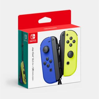 ニンテンドウ(任天堂)のNintendo JOY-CON (L)/(R) ブルー/ネオンイエロー(その他)