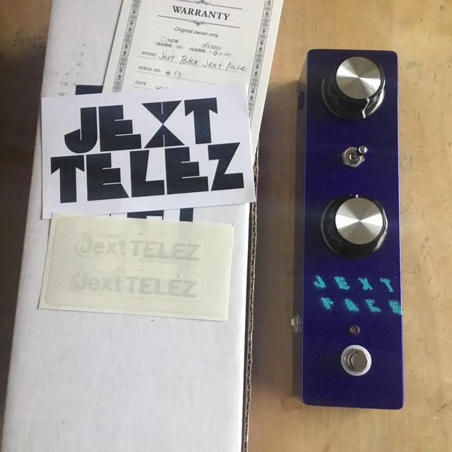 Jext Telez Jext Face Normal Gain 2n40ファズ