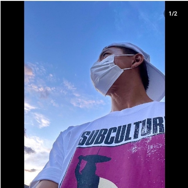 SUBCULTURE T-SHIRT サブカルチャー　キムタク 黒