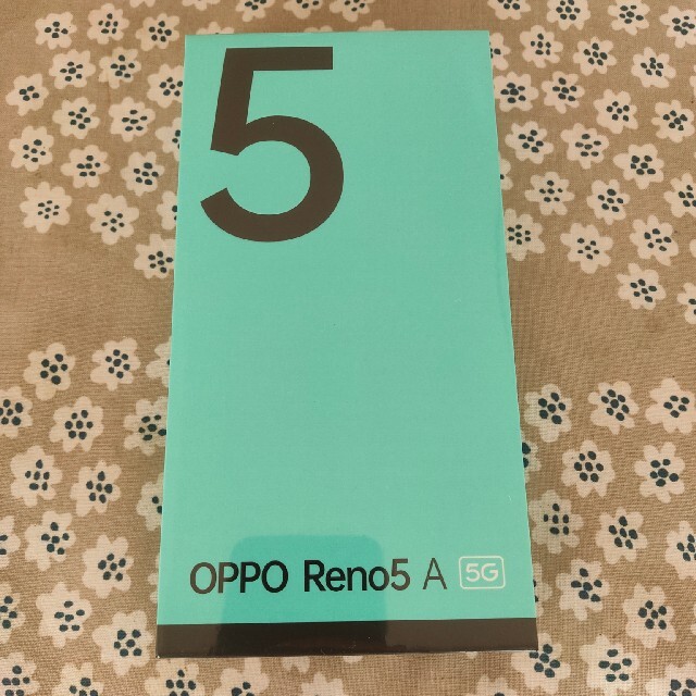 OPPOReno5A【新品未開封】 OPPO Reno 5A アイスブルー SIMフリー