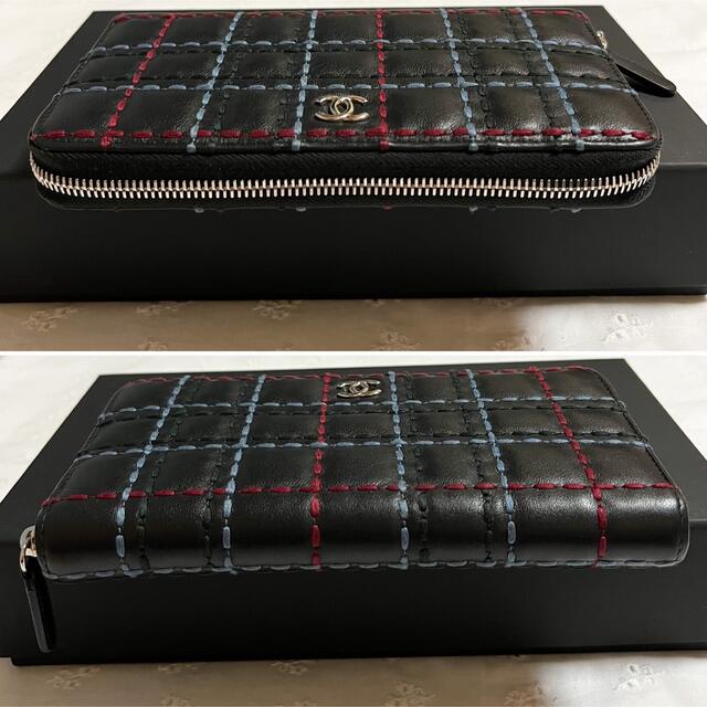 ☆専用☆美品☆ CHANEL シャネル 長財布 カラフルステッチ マルチカラー