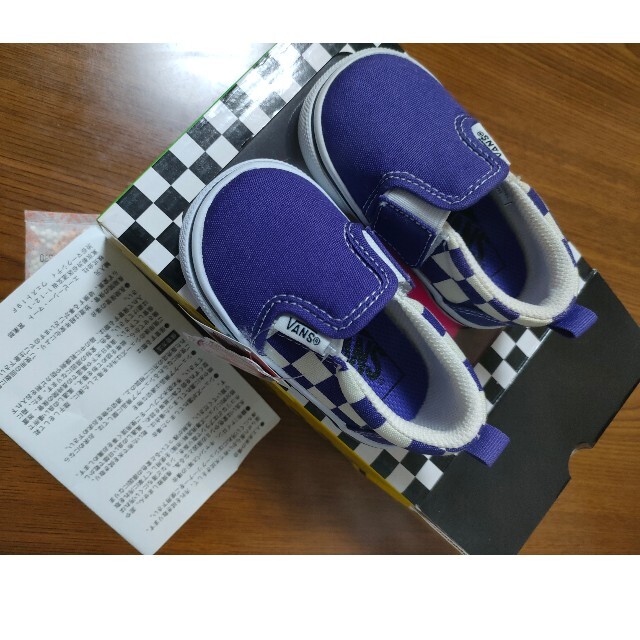 jta様専用新品タグ付きVANS12cmスリッポン キッズ/ベビー/マタニティのベビー靴/シューズ(~14cm)(スリッポン)の商品写真