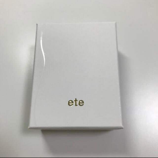 ete(エテ)のete アクセサリーBOX 空箱 インテリア/住まい/日用品のインテリア小物(小物入れ)の商品写真