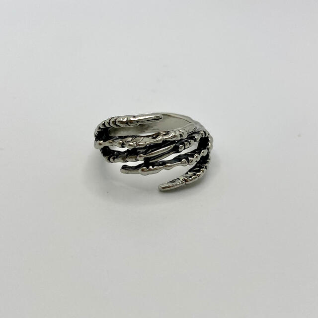 爪 モチーフ シルバー メンズ リング メンズのアクセサリー(リング(指輪))の商品写真
