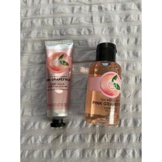 ザボディショップ(THE BODY SHOP)のボディショップ　ピンクグレープフルーツ　ハンドクリーム　ボディシャンプー(ハンドクリーム)