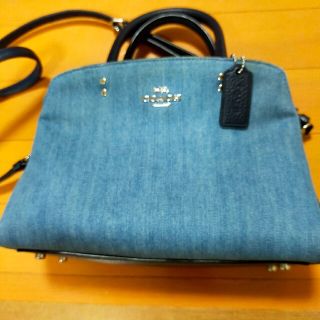 コーチ(COACH)のコーチ　デニム　２wayバッグ(ハンドバッグ)