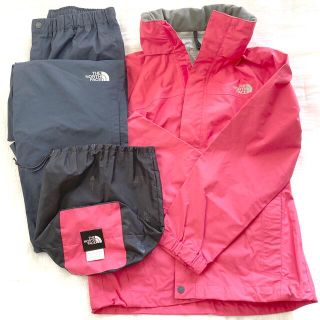 ザノースフェイス(THE NORTH FACE)のノースフェイス　レインウェア　上下　140(レインコート)