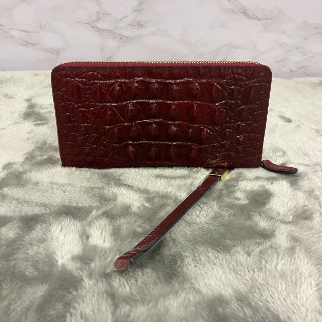 赤 長財布 ワニ革 新品 ブラウンクロコダイル 天然革 高級 ワニ 赤 長財布 ワニ革 新品 ブラウンクロコダイル 天然革 高級 ワニ