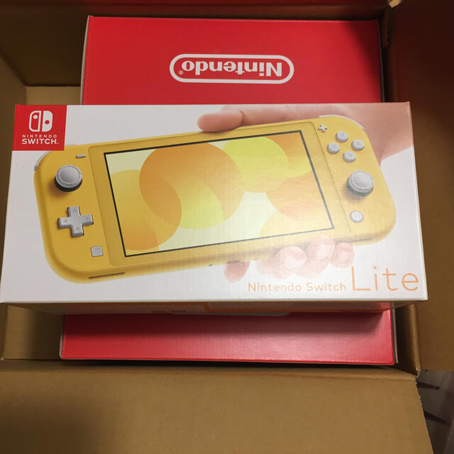 ゲームソフトゲーム機本体新品未開封 3台 Nintendo Switch Lite イエロー