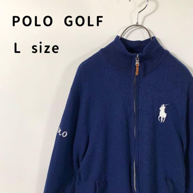 美品　ラルフローレン　90s スイングトップ　ブルゾン　POLO GOLF 紺Fierte_アウター