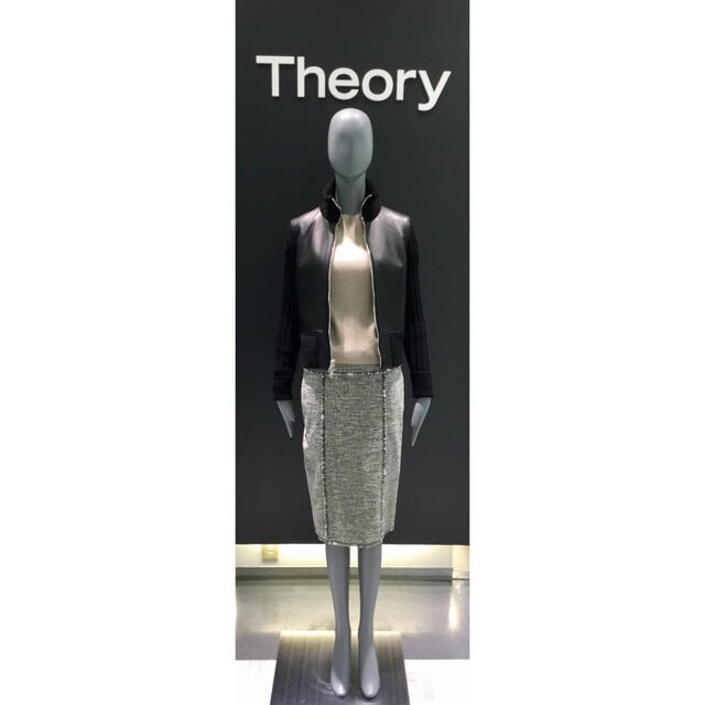 Theory 17AW 切替レザーブルゾン