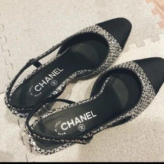 CHANEL - CHANEL パンプス スパンコールの通販 by なお＠プロフ