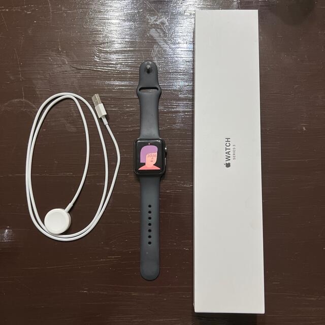 Apple Watch - Apple Watch Series 3 (GPSモデル) スペースグレイの