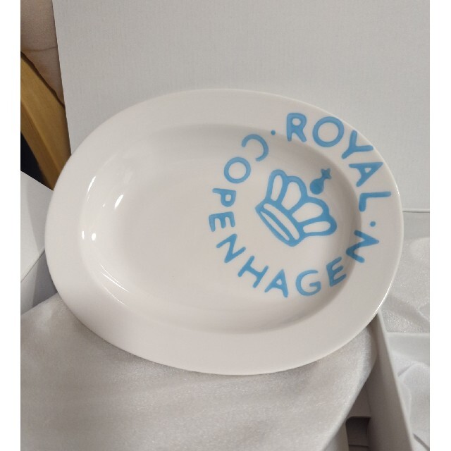 ROYAL COPENHAGEN(ロイヤルコペンハーゲン)のロイヤルコペンハーゲン　マグカップ、オーバルプレート、スプーンのセット インテリア/住まい/日用品のキッチン/食器(食器)の商品写真