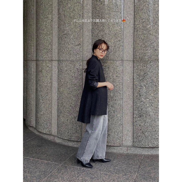 TODAYFUL(トゥデイフル)のlouren waistshape color nep tweed jacket レディースのジャケット/アウター(ノーカラージャケット)の商品写真