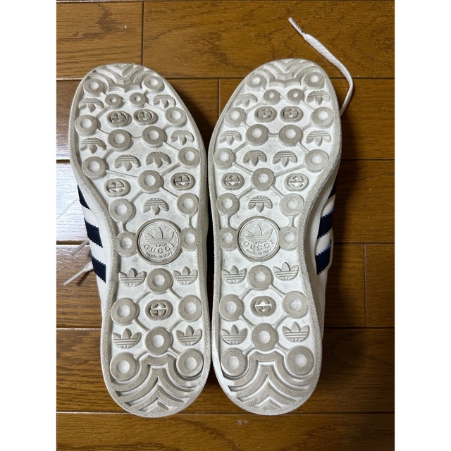 Gucci × adidas Gazelle White ガゼル 25cm Gucci × adidas Gazelle White ガゼル 25cm
