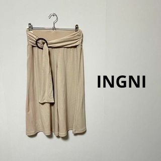 イング(INGNI)の【2179】INGNI 7分丈 ガウチョパンツ(その他)