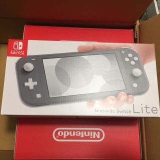 ニンテンドースイッチ(Nintendo Switch)の新品未開封 Nintendo Switch Liteグレー(家庭用ゲーム機本体)