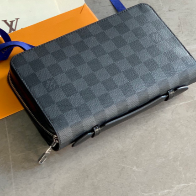 T1659 美品!! ルイヴィトン ダミエ グラフィット ジッピーXL 長財布