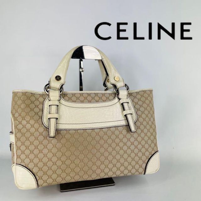 CELINE トリオンフ　マカダム　ハンドバッグ　ブギーバック　トートバッグ